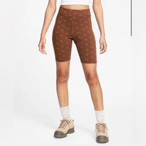 Brand new Nike Air high wasted biker shorts